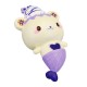 Creamiicandy Yummiibear Squishy Grape Bear 12cm Animal Slow Rising Doll With Original Packing