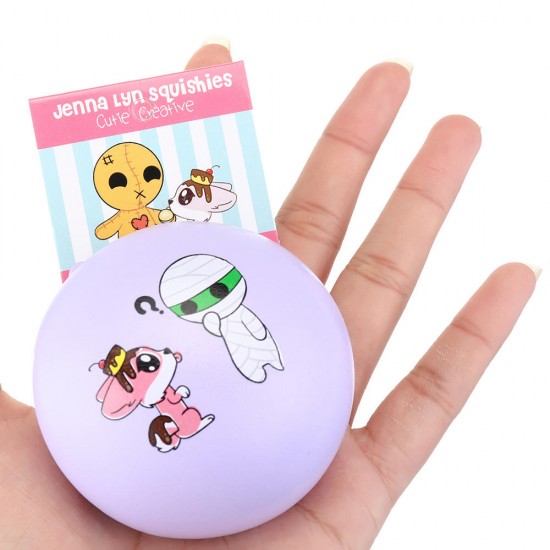 Cutie Creative 7cm Mummy Sugar Bun Bread Hanging Ornament Squishy Gift Collection With Packaging Cutie Creative 7cm Mummy Sugar Bun Bread Hanging Ornament Squishy Gift Collection With Packaging