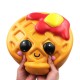Giant Jumbo Squishy Bread Waffle Cake 24CM Cookies Slow Rising Soft Scented Toy