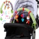 0-12M Baby Crib Toy Stroller Rattles Seat Take Along Travel Arch Toys for Pram