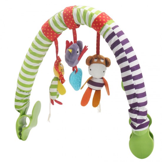 0-12M Baby Crib Toy Stroller Rattles Seat Take Along Travel Arch Toys for Pram 0-12M Baby Crib Toy Stroller Rattles Seat Take Along Travel Arch Toys for Pram