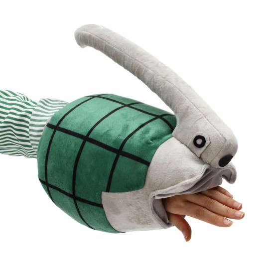 1 Pair Costumes Grenade Gloves Stuffed Plush Toy Cosplay Prop Christmas Novelty Gift