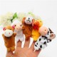 10 PCs Family Finger Puppets Cloth Doll Baby Educational Hand Toy