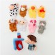 10 PCs Family Finger Puppets Cloth Doll Baby Educational Hand Toy