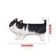 10.6" 3D Print Novelty Cat Kitty Shape Stuffed Plush Toy Cushion Adorable Funny Deco Design