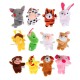 12PCS Animal Finger Puppets Stuffed Plush Toy Chinese Zodiac Soft Cloth Animal Doll Baby Story Toys 12PCS Animal Finger Puppets Stuffed Plush Toy Chinese Zodiac Soft Cloth Animal Doll Baby Story Toys