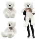 140cm/55" Inch Semi-Finished Giant Big Unstuffed Teddy Bear Skin Shell Skins Kid Baby Plush Toys 140cm/55" Inch Semi-Finished Giant Big Unstuffed Teddy Bear Skin Shell Skins Kid Baby Plush Toys