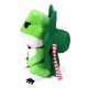 15 Inches Stuffed Plush Toy Travel Frog Cute Animal Doll Toy Keychain Dango Accessory