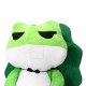 15 Inches Stuffed Plush Toy Travel Frog Cute Animal Doll Toy Keychain Dango Accessory