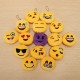 15PCS 8CM Cute Individuality Emoji Expression Key Rings Plush Keychains 15PCS 8CM Cute Individuality Emoji Expression Key Rings Plush Keychains