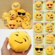15PCS 8CM Cute Individuality Emoji Expression Key Rings Plush Keychains 15PCS 8CM Cute Individuality Emoji Expression Key Rings Plush Keychains