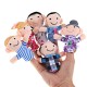 6 pcs/lot Stuffed Plush Toy Family Finger Puppets Set Boys Girls Educational Hand Toy Bedtime Story 6 pcs/lot Stuffed Plush Toy Family Finger Puppets Set Boys Girls Educational Hand Toy Bedtime Story