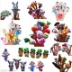 Family Finger Puppets Soft Cloth Animal Doll Baby Hand Toys For Kid Children Educational Gift