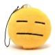 Lovely Emoji Smiley Emoticon Soft Stuffed Plush Round Doll 2INCH