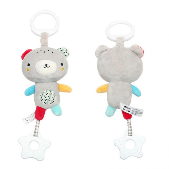 Multi-functional Dental Stuffed Short Plush Soundness Music Carriage Hanging Toy Children Bed Ornaments Multi-functional Dental Stuffed Short Plush Soundness Music Carriage Hanging Toy Children Bed Ornaments