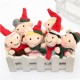 "Christmas family'' Kids Educational toy Finger Puppet Plush Story 6 PCS