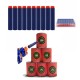 100PCS Refill Deep Blue Bullets Dart For Nerf N-strike Elite Rampage Retaliator Novelties Toys