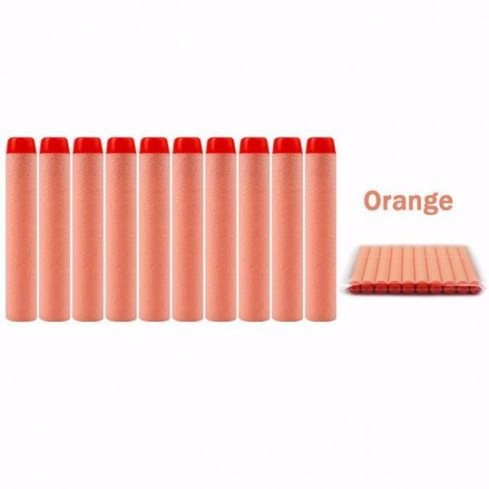 100PCS Refill Orange Bullets Dart For Nerf N-strike Elite Rampage Retaliator Series Blasters