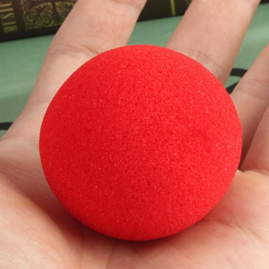 10PCS Close Up Magic Street Trick Soft Sponge Ball Props Clown Nose