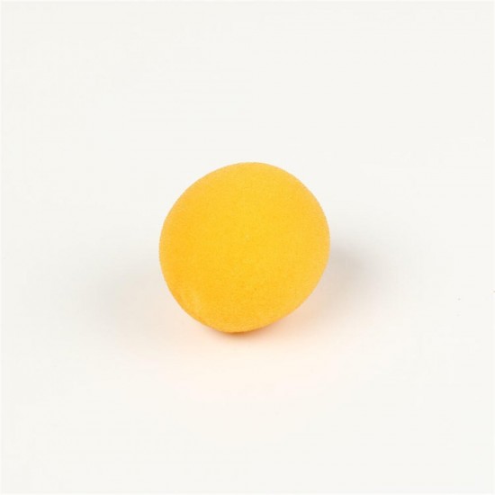 10PCS Yellow Close Up Magic Street Trick Soft Sponge Ball Props Clown Nose