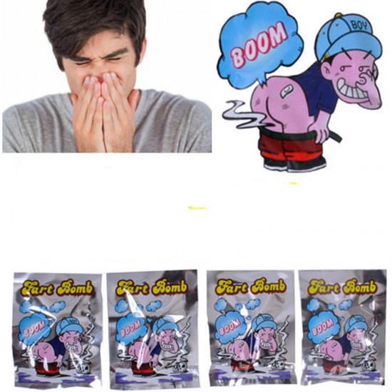 10Pcs Funny Fart Bags Stink Smelly Funny Gags Practical Jokes Novelties Toy April Fool's Day Tricky Toys