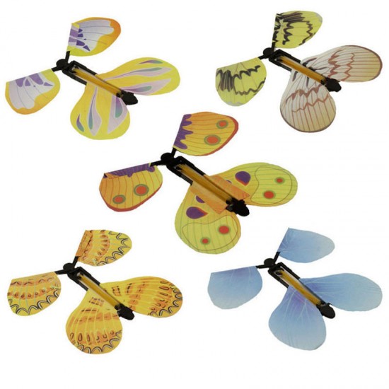 1PC Magic Props Flying Butterfly Hand Transformation Toys For Kids Christmas Tricky Funny Joke