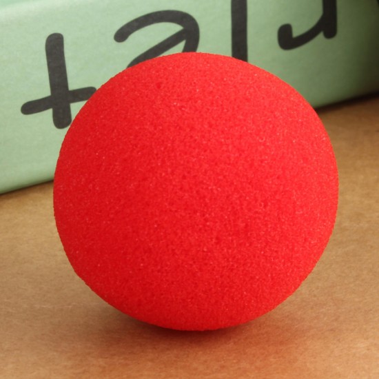 1pc Close Up Magic Street Trick Soft Sponge Ball Magic Props Clown Nose