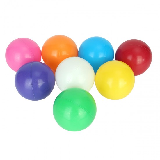 100pcs 8cm Baby Kid Pit Toy Swim Colorful Soft Plastic Ocean Ball Novelties Toys