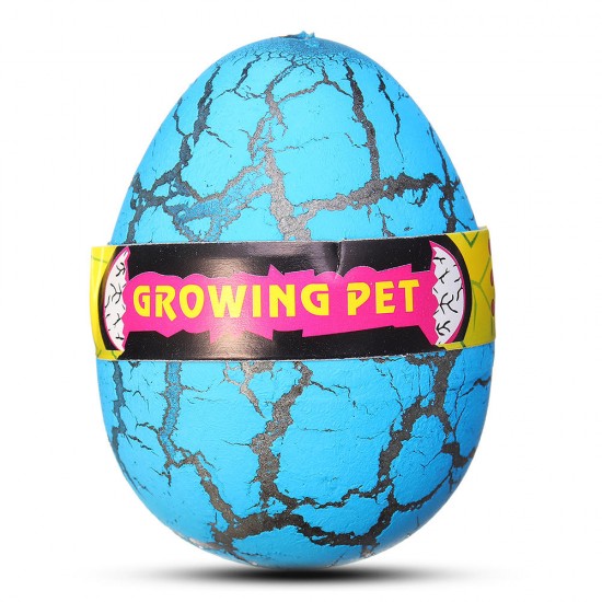 12PCS Huge 6cm Dinosaur Egg Package Wholesale Hatching Growing Magic Water Novelties Toys With Box