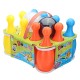 12PCS Set 23CM Height Funny Large Bowling Bottle With Balls Pins For Kids Children Sports Toys 12PCS Set 23CM Height Funny Large Bowling Bottle With Balls Pins For Kids Children Sports Toys