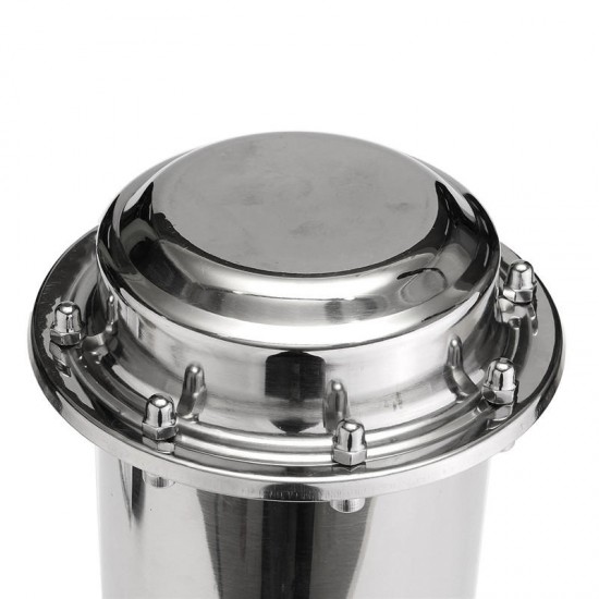 13.5" Stainless Steel Time Capsule Waterproof Container/Storage Future Gift