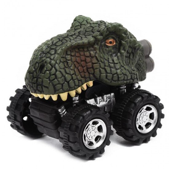 1/6X Dinosaur Cars Pull Back Vehicle Set Mini Animal Car Boys Novelties Toys Birthday Gift