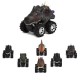 1/6X Dinosaur Cars Pull Back Vehicle Set Mini Animal Car Boys Novelties Toys Birthday Gift