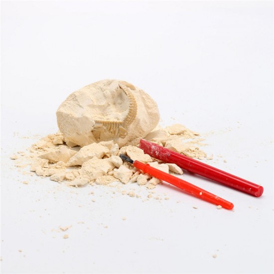 1PC DIY Dinosaur Egg Digging Fossils Excavation Toys For Kids Education Party Novelties Gift