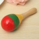 Popular Kids Baby Sound Music Toddler Rattle Musical Wooden Colorful Toys Gift