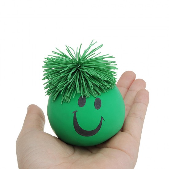 1PC Funny Novelty Gift Creative Vent Human Face Ball Anti Stress Relief Toy Soft Bouncing Squeeze