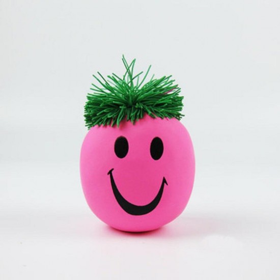 1PC Funny Novelty Gift Creative Vent Human Face Ball Anti Stress Relief Toy Soft Bouncing Squeeze