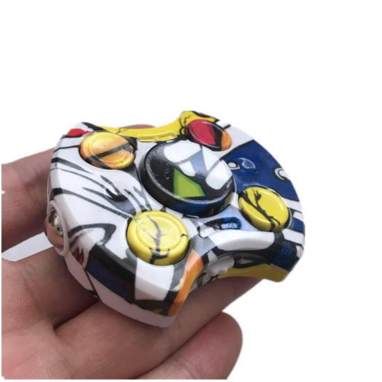 2 in 1 EDC ABS Fidget Cube Spinner Gadget Reduce Stress For Kids Children Gift Toys