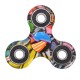 2PCS Graffiti Camouflage Fidget Hand Spinner ADHD Autism Rotating Fingertips Fingers Gyro Reduce Stress