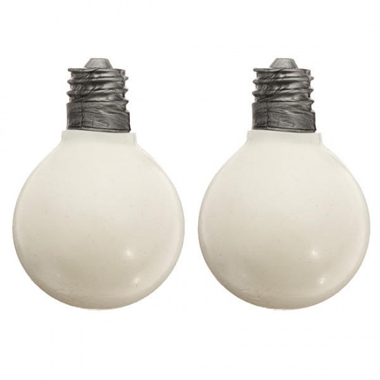 2PCS Novel Shock Toys Water Polo White Bulb Vent Toy Creative Gift