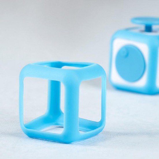 5 Colors Fidget Dice Vinyl Desk Cube Toy Protective Cove Anti Irritability Magic Funny Children Gifts