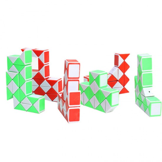 Classic Magic Cube Toys Rectangle PVC Sticker Block Puzzle Speed Cube