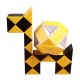 Original Speed Magic Cube Snake Puzzle Ruler Twist 24 Blocks Educational Funny Toys For Children Original Speed Magic Cube Snake Puzzle Ruler Twist 24 Blocks Educational Funny Toys For Children