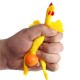 Vent Chicken Egg Laying Hens Crowded Stress Ball Key chain Kids Squeeze Baby Key Ring Spoof Toys