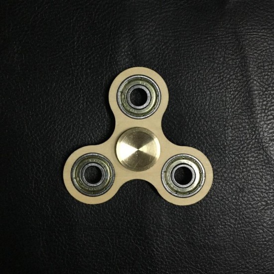 Wooden Fidget Hand Spinner ADHD Autism Fingertips Fingers Gyro Reduce Stress Focus Attention Toys