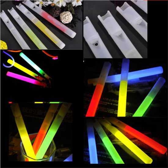 100pcs Wholesale LED Flashing Light Novelty Toys Glow Stick for Festivities Decoration
