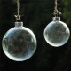 6CM Christmas Party Home Decoration Pearl Glass Ball Ornament Baubles Toys For Kids Children Gift