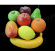 8PCS Lifelike Artificial Plastic Fruit Kitchen Fake Display Home Food Decor