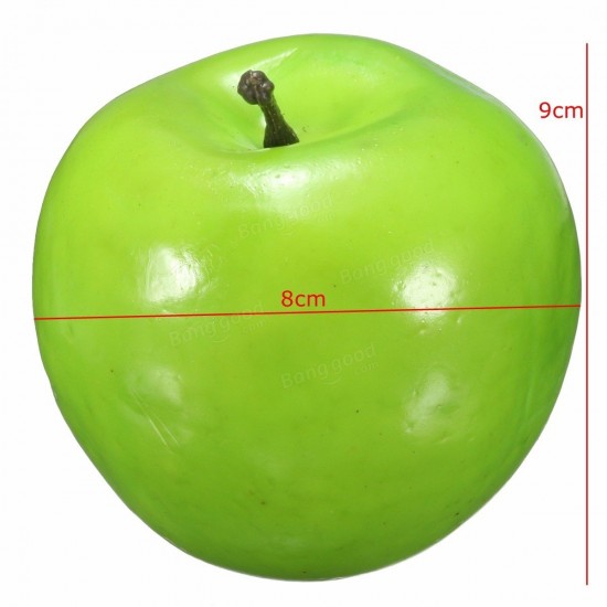 8PCS Lifelike Artificial Plastic Fruit Kitchen Fake Display Home Food Decor 8PCS Lifelike Artificial Plastic Fruit Kitchen Fake Display Home Food Decor