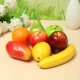 8PCS Lifelike Artificial Plastic Fruit Kitchen Fake Display Home Food Decor